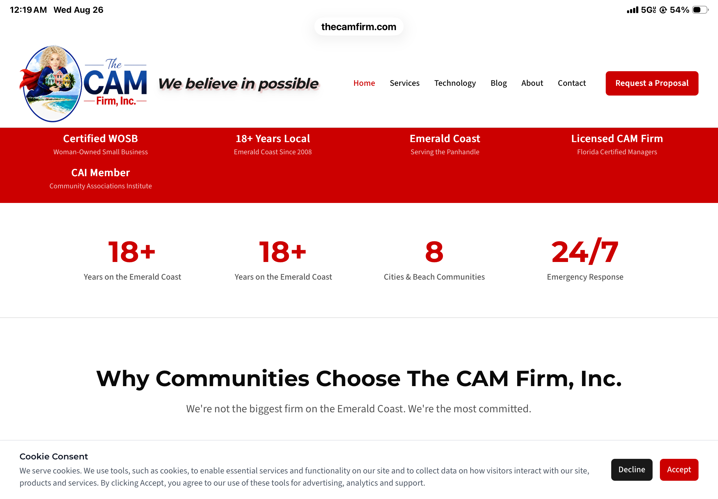 Lucy — AI Virtual Phone Assistant at The CAM Firm